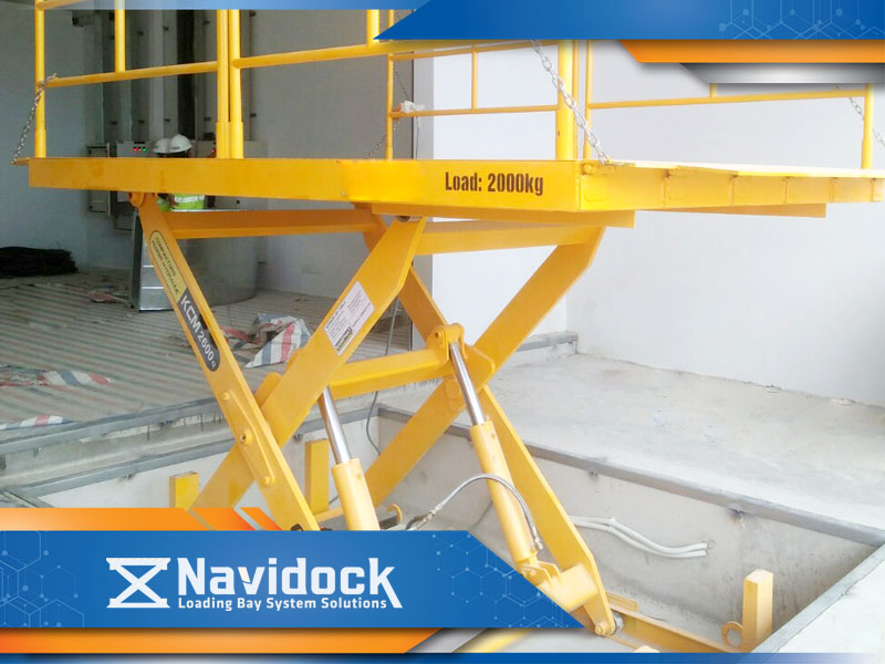 Navidock sản xuất bàn nâng thủy lực